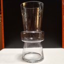 Ver imagem 3 de Vaso Decorativo Enfeite Casa Home&Co Vidro 29x14x14cm Transparente