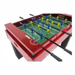 Mesa de Pebolim Totó Klopf 1051 Luxo Embutido Bonecos de Plástico - 4