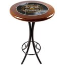 Ver imagem 1 de Mesa Bistrô Alta de Azulejo e Madeira Maciça Empório Tambo - Stronger Whiskey - Imbuia