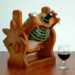 Suporte para Garrafão de Vinho em Madeira Maciça - Serve Fácil - 2
