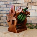 Ver imagem 7 de Suporte para Garrafão de Vinho em Madeira Maciça - Serve Fácil