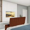 Ver imagem 1 de Calçadeira Baú Recamier King 190CM Kiara Suede Terracota - D A DECOR