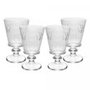 Ver imagem 1 de Conjunto 4 Taças de Água Lines Butterfly 350ml Vidro - Wolff
