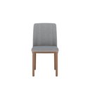Ver imagem 3 de Conjunto de Jantar Mesa Retangular com Vidro Donatella 4 Cadeiras Kalina - Natural C/ Carbono