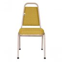 Ver imagem 2 de Cadeira Empilhável para Hotelaria Linha Hotel Jersey Amarelo