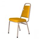 Ver imagem 1 de Cadeira Empilhável para Hotelaria Linha Hotel Jersey Amarelo