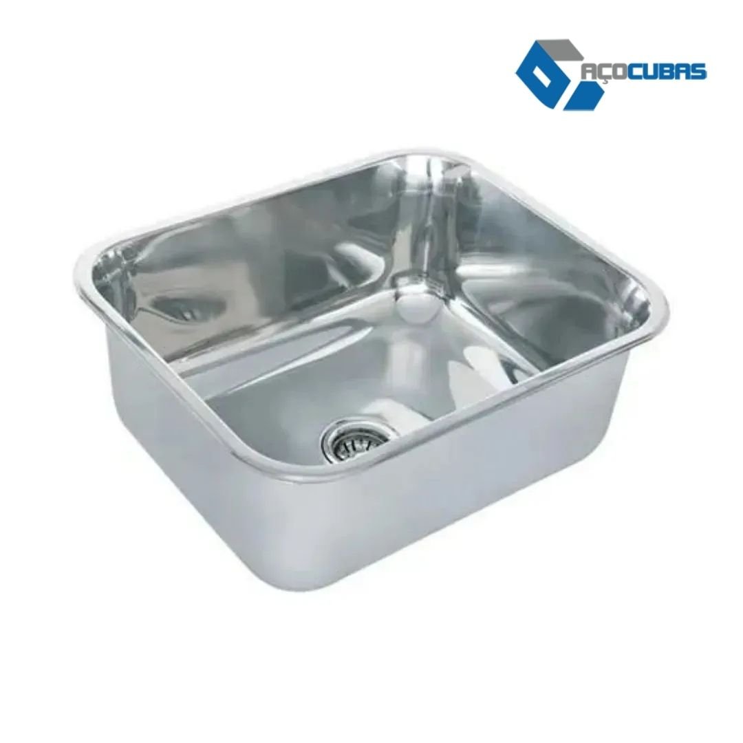 Cuba Industrial 60x50x30 Aço Cubas Inox 304 - 2