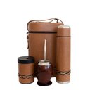 Ver imagem 1 de Kit chimarrão mateira, garrafa térmica 0,95L, cuia coquinho, bomba inox e porta erva