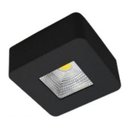 Ver imagem 2 de Luminatti - Spot Led Sobrepor Quadrado 5w 3000k Bivolt Preto Teto e Móveis