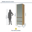 Ver imagem 3 de Lavanderia 2 Peças 4 Portas 100% MDF