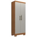 Ver imagem 1 de Armario Multiuso 2 Portas Maxus 61x187 cm Cinamomo Areia Zanz