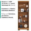 Ver imagem 4 de Armario Multiuso 2 Portas Maxus 61x187 cm Cinamomo Areia Zanz