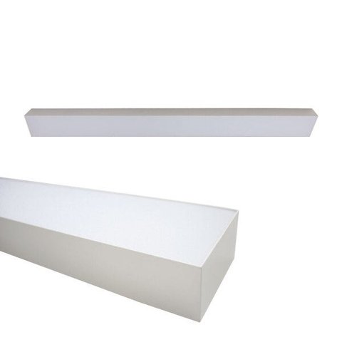 Plafon Luminária LED Sobrepor 10x120cm 48W 4800Lm 3000K St1229