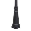 Ver imagem 5 de Poste Colonial para Jardim Preto para 1 lâmpada e-27 ST454