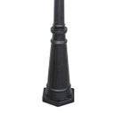 Ver imagem 5 de Poste Colonial para Jardim Preto para 1 lâmpada e-27 ST454
