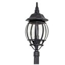 Ver imagem 4 de Poste Colonial para Jardim Preto para 1 lâmpada e-27 ST454