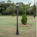 Ver imagem 3 de Poste Colonial para Jardim Preto para 1 lâmpada e-27 ST454