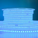 Ver imagem 2 de 5 Metros Fita Led Smd Dimerizável 7500 Lúmens 120 Led/metro Azul 220v St5730