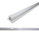 Ver imagem 4 de 1 Metro de Perfil Sobrepor 20mm Alumínio para Fita LED St1098