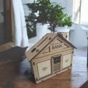 Ver imagem 1 de Cofre Guardar Dinheiro Woodbox Japones Kakebo Banco Casa Rustico