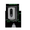 Vídeo porteiro Interfone Intelbras IV 4010 HS ST734 - 3