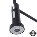 Ver imagem 3 de Torneira Gourmet Preta de Bancada Cozinha Água Fria