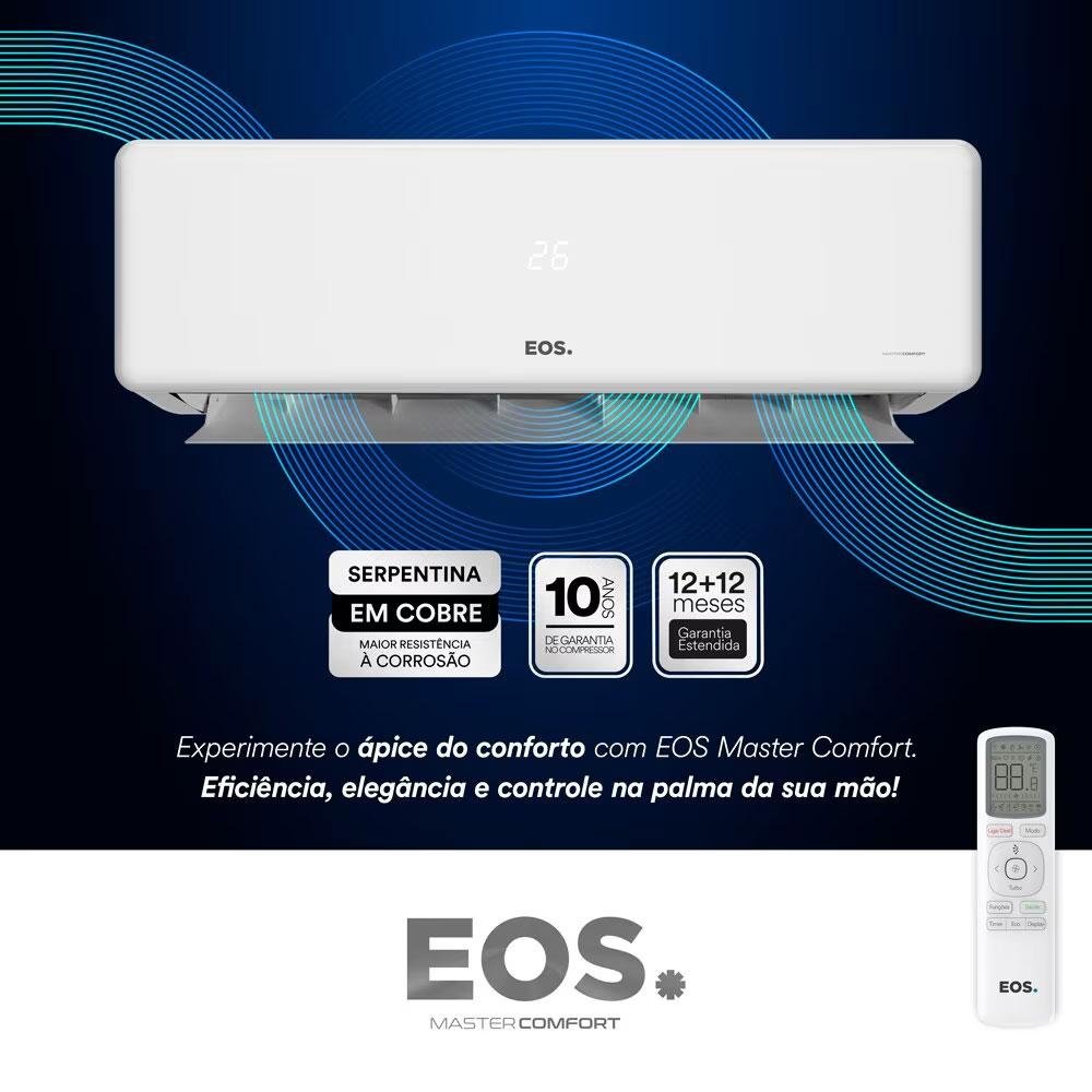 Ar-condicionado Split 9000 Btus Master Comfort Hw Frio Easm9000f - Eos 220v - 5