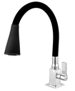 Ver imagem 3 de Torneira Cozinha Mesa Quadrada 4169 Gourmet Preta C-65