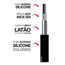 Ver mais imagens de Torneira Cozinha Mesa Quadrada 4169 Gourmet Preta C-65