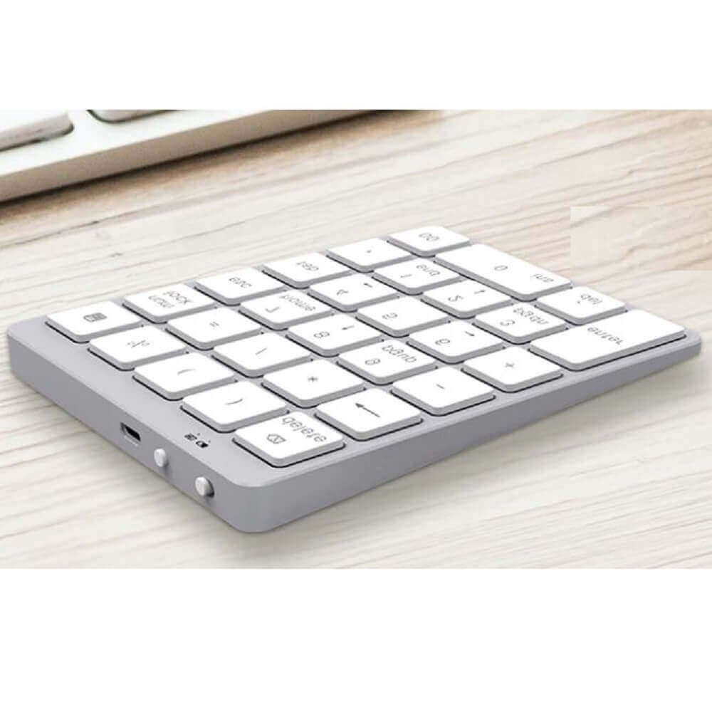 Fino 2.4 Ghz Usb Mini Teclado Sem Fio Com O Número Touchpad Teclado Numeric  Para Tablet Desktop Pc Portátil - Desconto no Preço