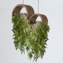 Ver mais imagens de Kit 5 Samambaias Artificiais Pendentes Linha Premium – Decoração Moderna e Elegante