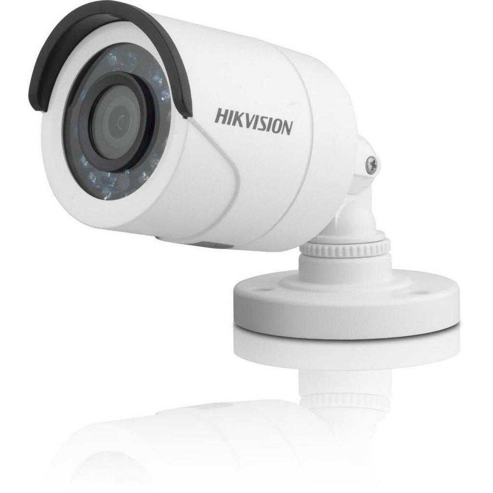 Câmera De Segurança Hikvision 4x1 Ds-2ce56c0t Dome 1mp Indoor 3.6mm Plastica Branca - 1
