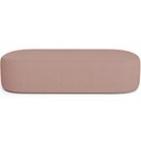 Ver imagem 5 de Puff Decorativo Orgânico para Living Quarto 160cm Doha W01 Linho Rosê - Lyam Decor