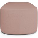 Ver imagem 4 de Puff Decorativo Orgânico para Living Quarto 160cm Doha W01 Linho Rosê - Lyam Decor