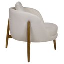 Ver imagem 7 de Poltrona Decorativa Austin Bouclé Off White - Nexta Casa
