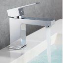 Ver imagem 1 de Torneira Monocomando Quadrada Para Banheiro Luxo C74940