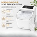 Ver imagem 3 de Máquina de Gelo Portátil 12kg 127V Produção Rápida