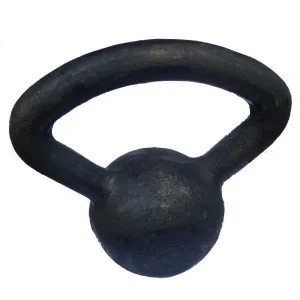 Kettlebell Ferro Fundido Pintado 6kg Preto Yangfit