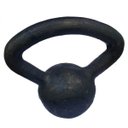 Ver imagem 1 de Kettlebell Ferro Fundido Pintado 4kg Preto Yangfit