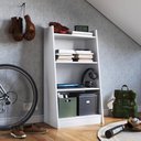 Ver imagem 5 de Estante Multiuso 4 Prateleiras Branca Montessoriana Brinquedos Lavanderia Garagem Art In Móveis