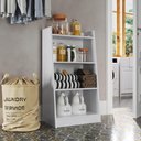 Ver imagem 6 de Estante Multiuso 4 Prateleiras Branca Montessoriana Brinquedos Lavanderia Garagem Art In Móveis