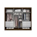 Ver imagem 3 de Guarda-Roupa Casal com Espelho 3 Portas 6 Gavetas Natus