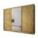 Ver imagem 4 de Guarda-Roupa Casal com Espelho 3 Portas 6 Gavetas Natus