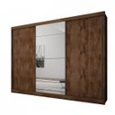 Ver imagem 4 de Guarda-Roupa Casal com Espelho 3 Portas 6 Gavetas Natus