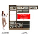 Ver imagem 6 de Armário de Cozinha Completa 270cm Rustic/Preto Glamy Madesa 15