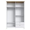 Guarda-roupa 4 Portas e 2 Gavetas Americano - 6