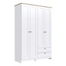 Guarda-roupa 4 Portas e 2 Gavetas Americano - 3