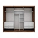 Ver mais imagens de Guarda-Roupa Casal 3 Portas 6 Gavetas Natus