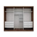 Ver mais imagens de Guarda-Roupa Casal 3 Portas 6 Gavetas Natus