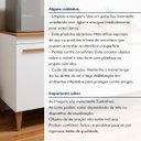 Ver mais imagens de Balcão Toronto 4 Portas 2 Gavetas - Kaiki Móveis Branco
